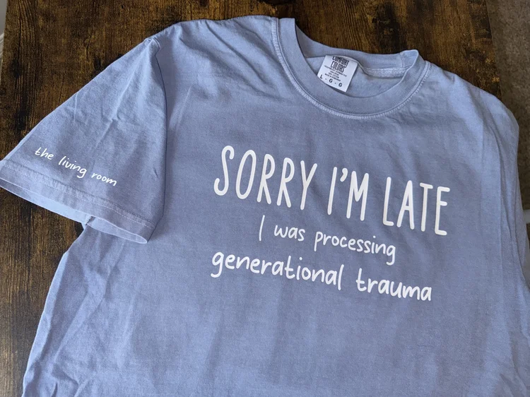 Sorry I'm late, I was processing generational trauma